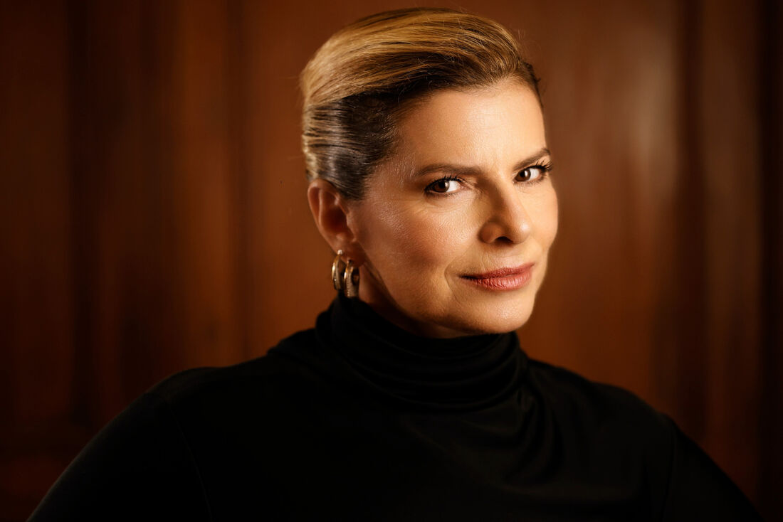 A atriz Débora Bloch