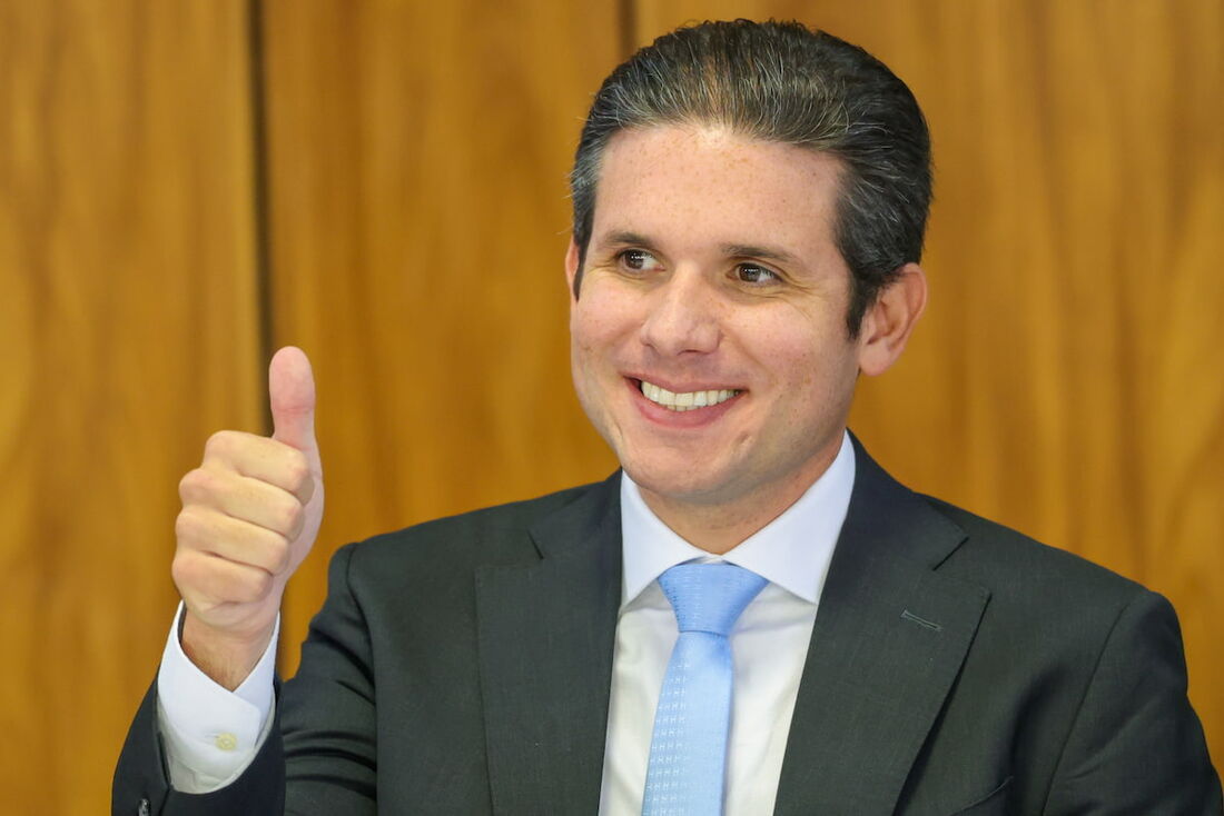 O presidente da Câmara dos Deputados, Hugo Motta