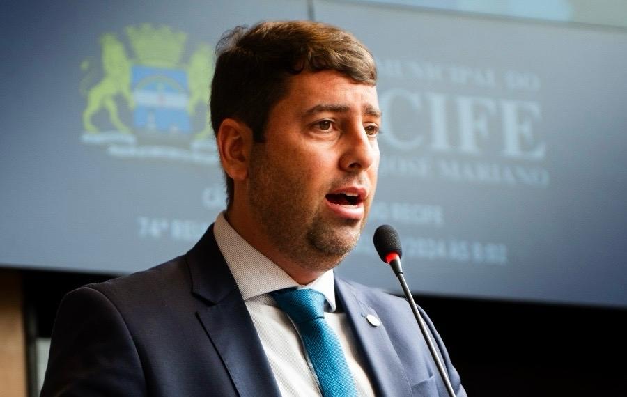 Líder do governo na Câmara do Recife, vereador Samuel Salazar (MDB)