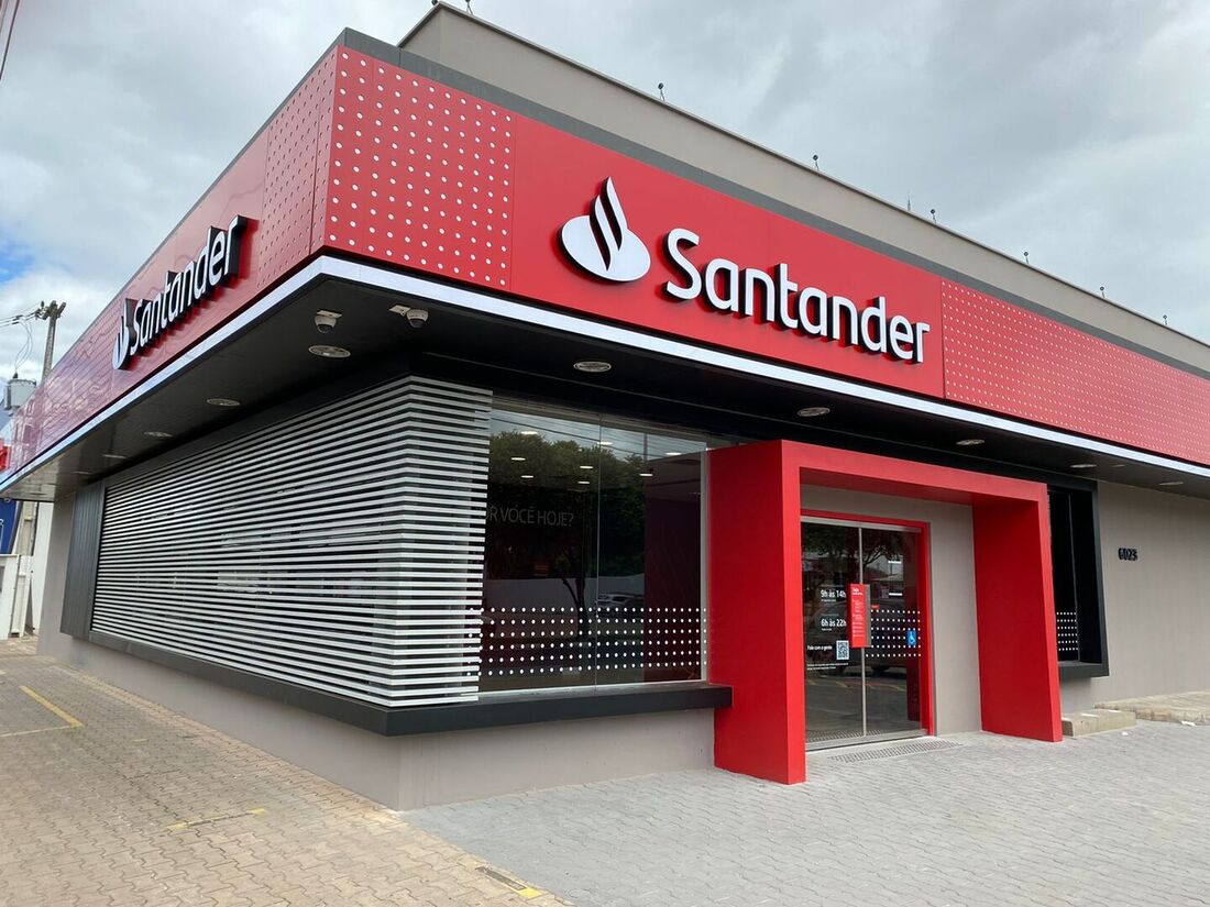 Agência do banco Santander
