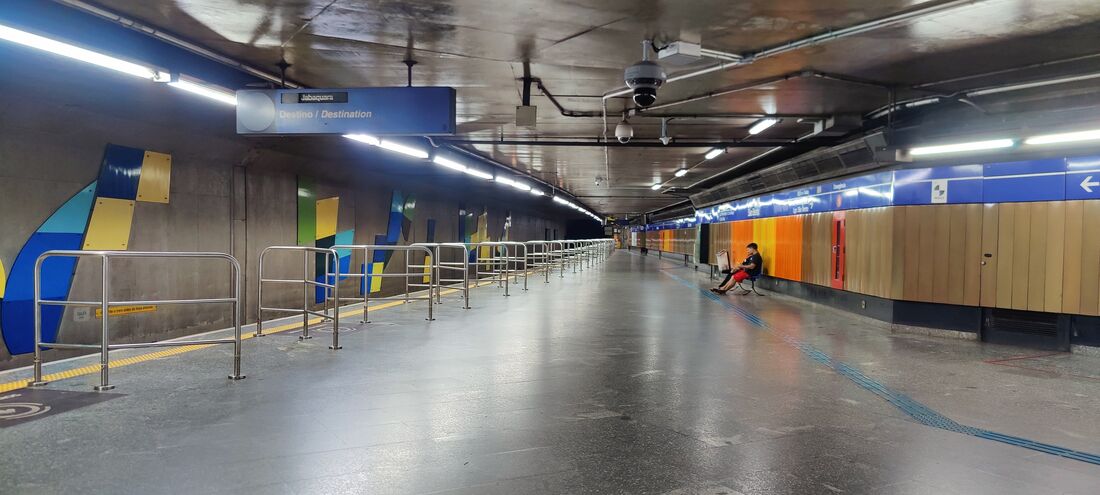 Estação de Metrô de São Bento, em São Paulo