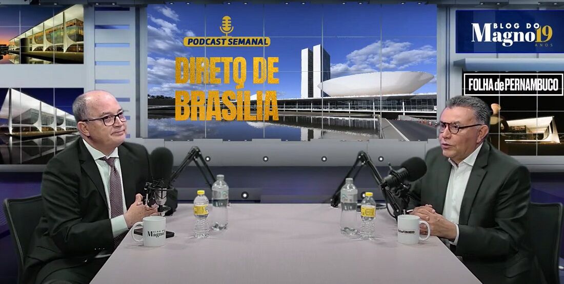 Entrevista para o podcast "Direto do Brasília"