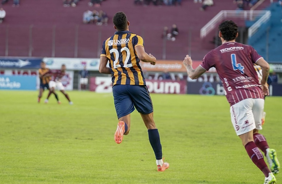 Retrô conheceu a segunda derrota consecutiva na Série C, dessa vez para o Caxias