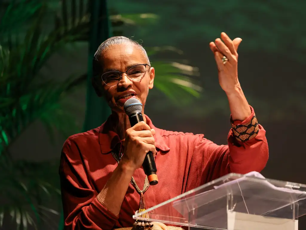 Marina Silva, ministra do Meio Ambiente