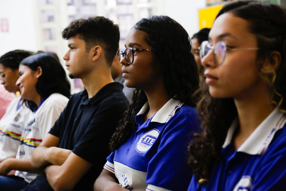 Estudantes da rede estadual de ensino