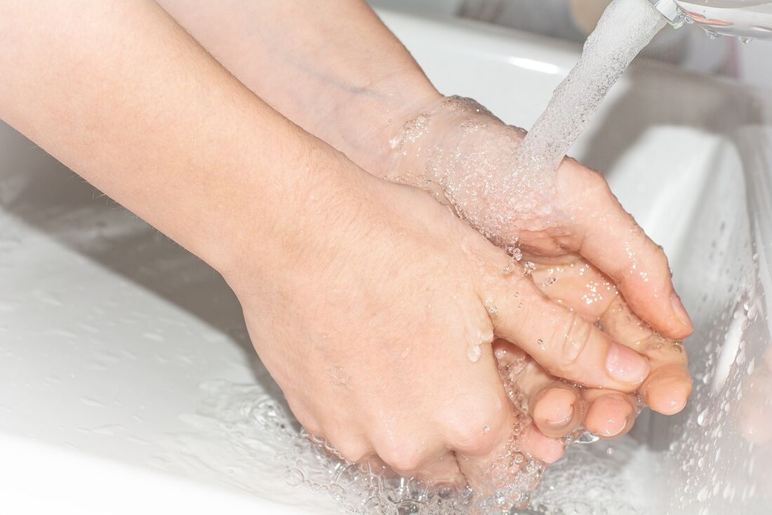 Lavagem é importante para prevenir contaminações