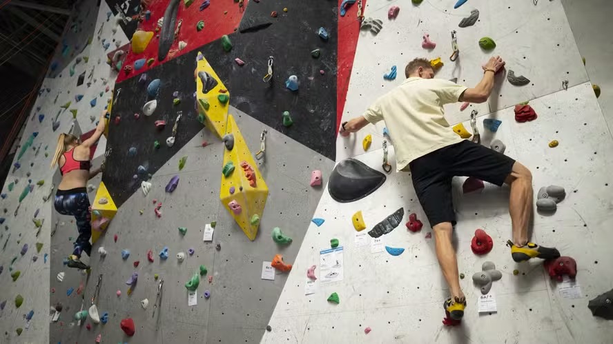 Parede de escalada
