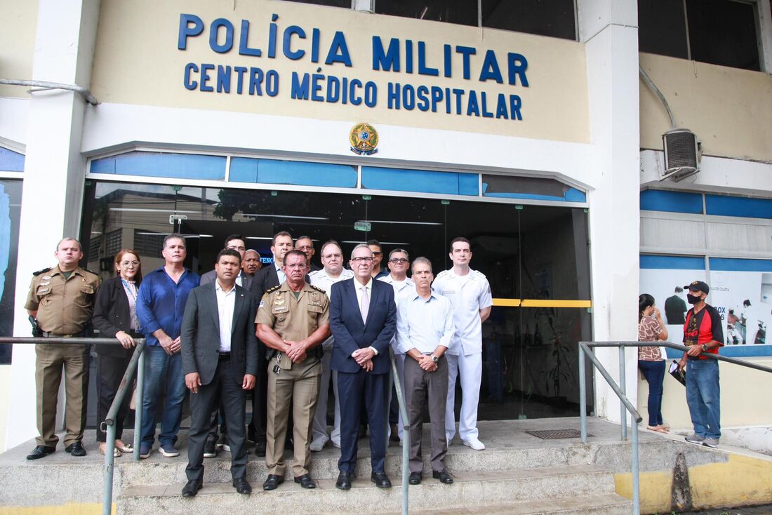 Deputados realizam vistoria no Centro Médico Hospitalar da PM