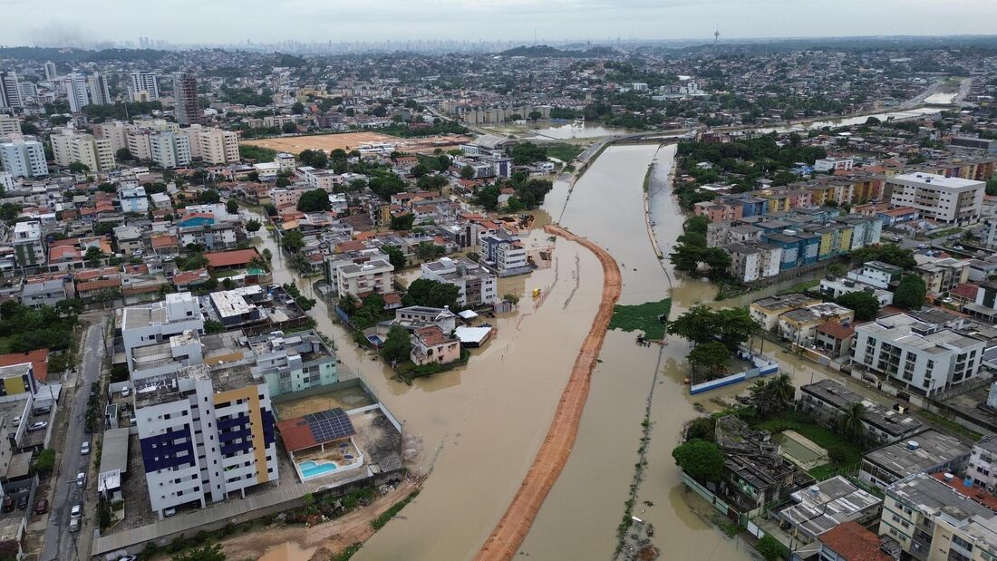 Chuvas devem seguir em Pernambuco. Na foto, Canal do Fragoso, em Olinda