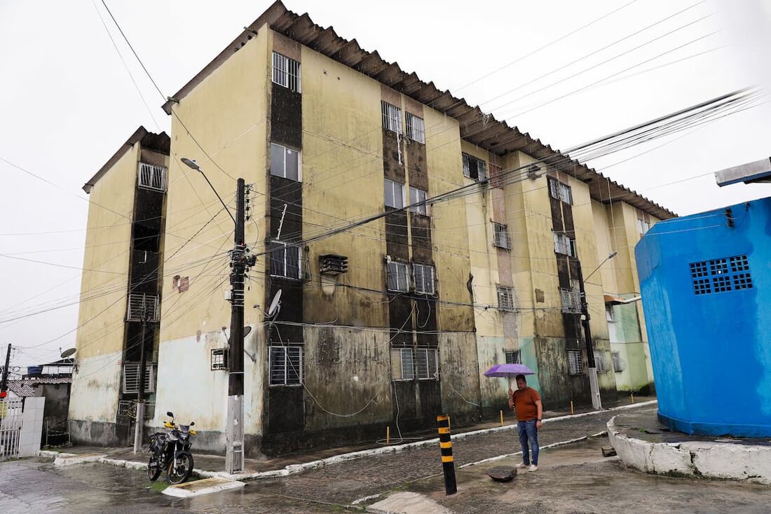 Residencial Fábio Correia, no bairro do Desterro, em Abreu e Lima