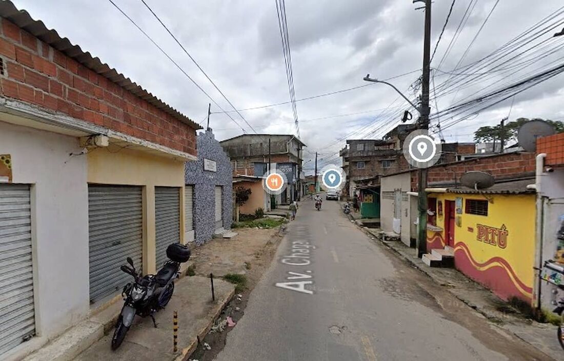 A Avenida Chagas Ferreira, no bairro de Dois Unidos, na Zona Norte do Recife.