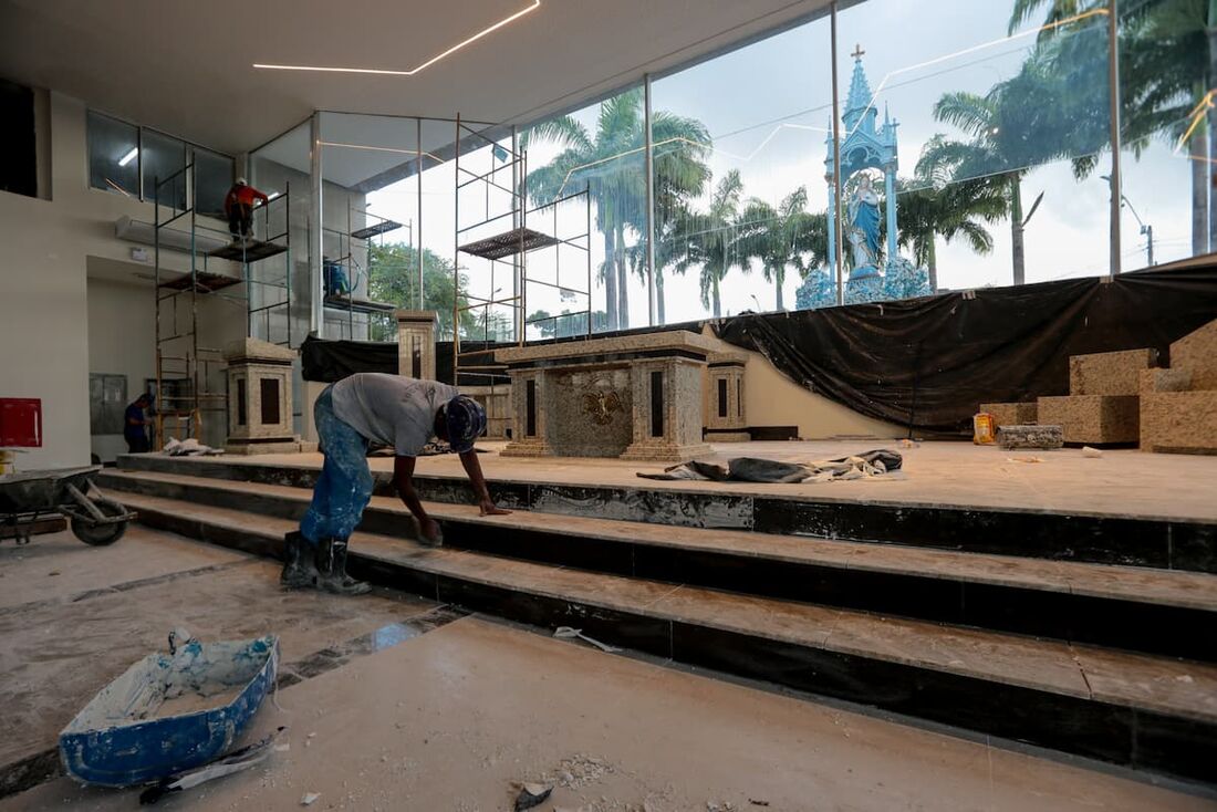 Conclusão das obras no Santuário de Nossa Senhora da Conceição, no Recife