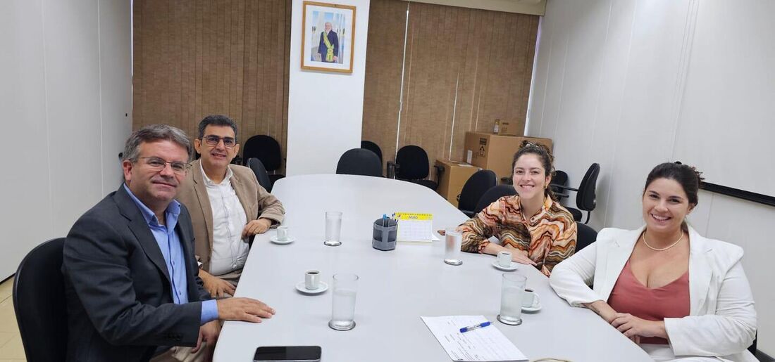 Presidente se reuniu com a gerente de Projetos do Plano de Transformação Ecológica do Ministério da Fazenda, Carina Vitral