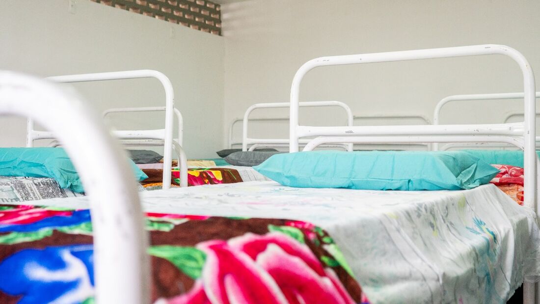 O abrigo poderá atender 50 pessoas em situações de risco durante a temporada de chuvas