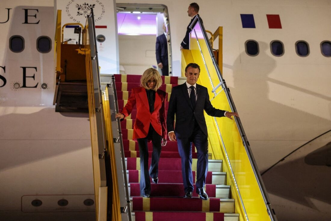 Brigitte Macron: quem é a primeira-dama que deu empurrão no presidente da França