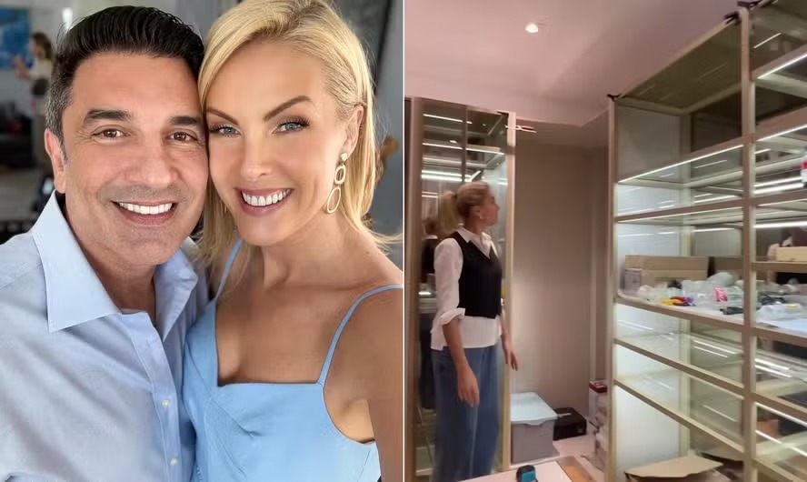 Ana Hickmann e Edu Guedes 