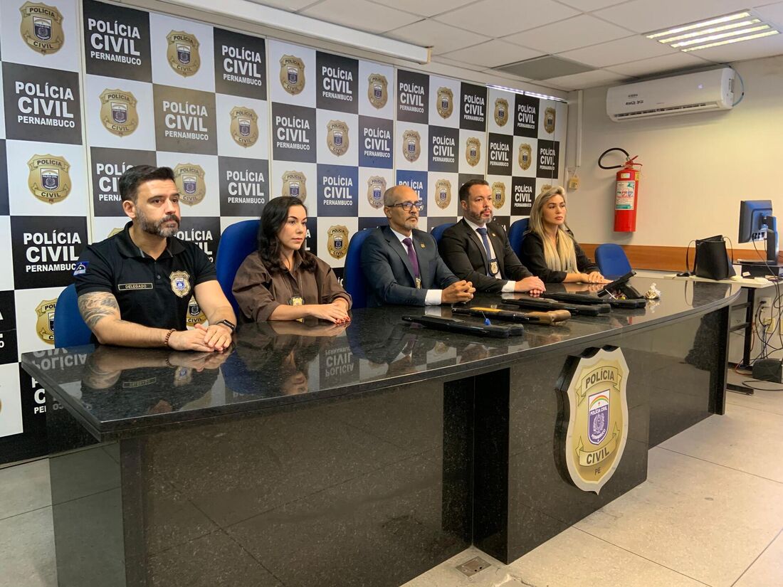 Detalhes da prisão foram repassados para a impressa durante coletiva