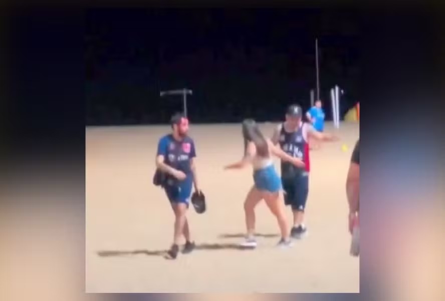 Briga entre torcedores do Chile, em Copacabana, acaba em homem detido na madrugada da quarta-feira