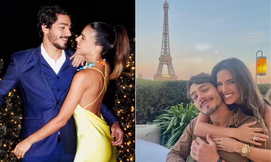 A atriz Mariana Rios e o namorado, o economista Juca Diniz