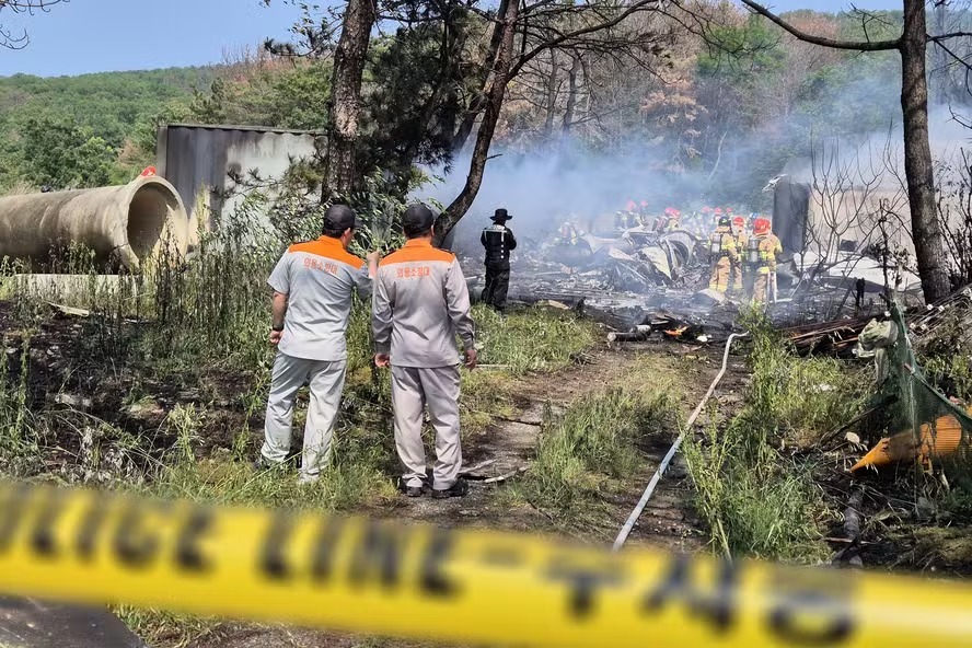 Avião de patrulha da Marinha cai na Coreia do Sul e deixa dois mortos 