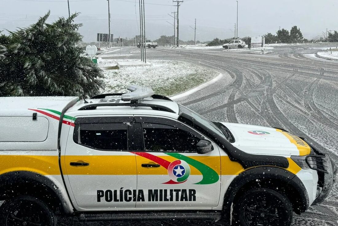 Primeira neve do ano chega ao Sul do Brasil nesta quinta