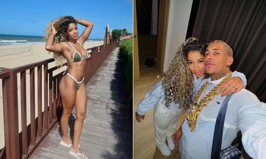 Vivi Noronha é casada com MC Poze