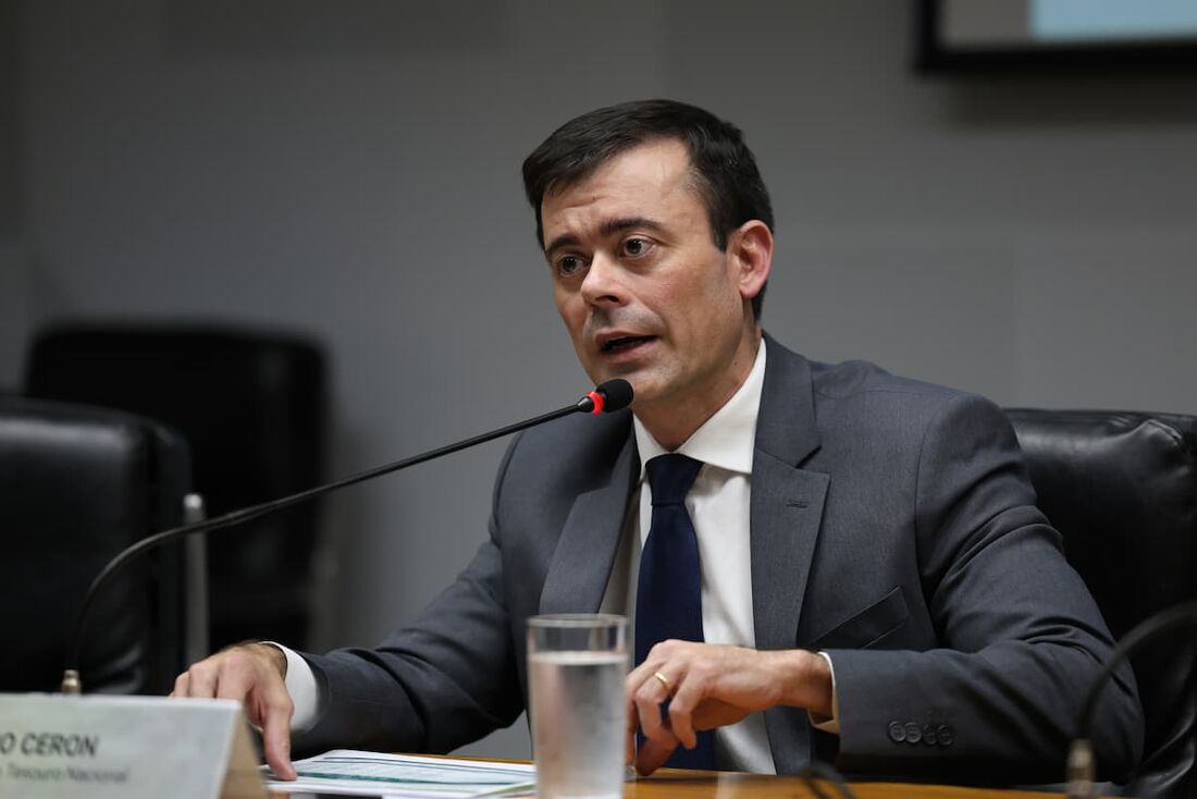 O secretário do Tesouro Nacional, Rogério Ceron