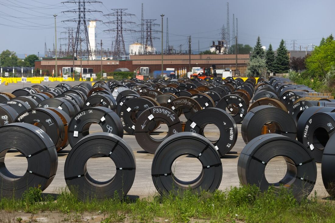 Em 2024, os Estados Unidos importaram cerca da metade do aço e do alumínio usados no México