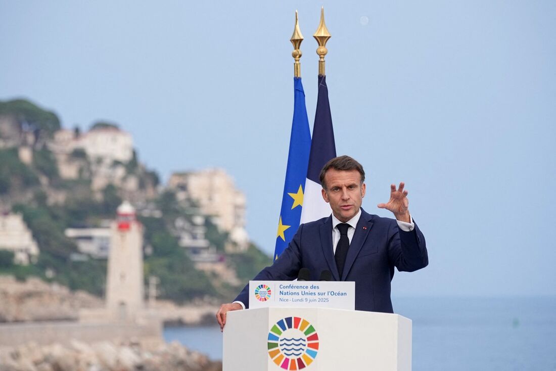 O presidente francês, Emmanuel Macron