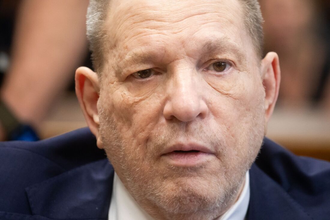 O ex-produtor de cinema de Hollywood Harvey Weinstein.