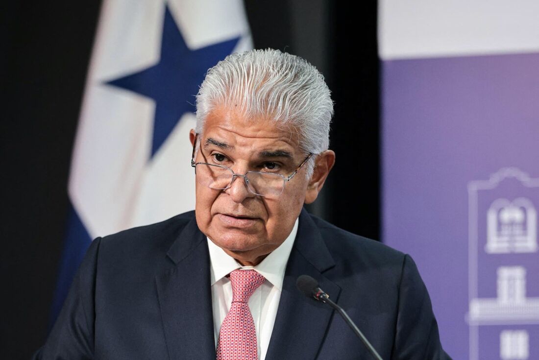 O Presidente José Raúl Mulino