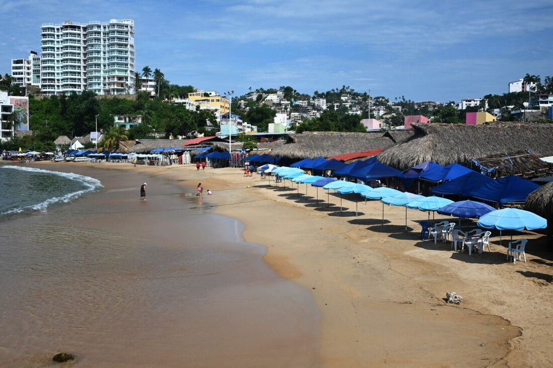 O furacão Erick ganhou mais força nesta quarta-feira
