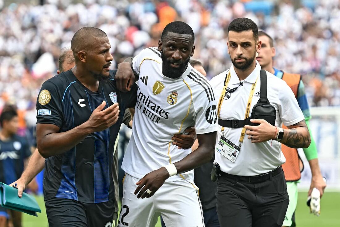 Rüdiger, zagueiro do Real Madrid 