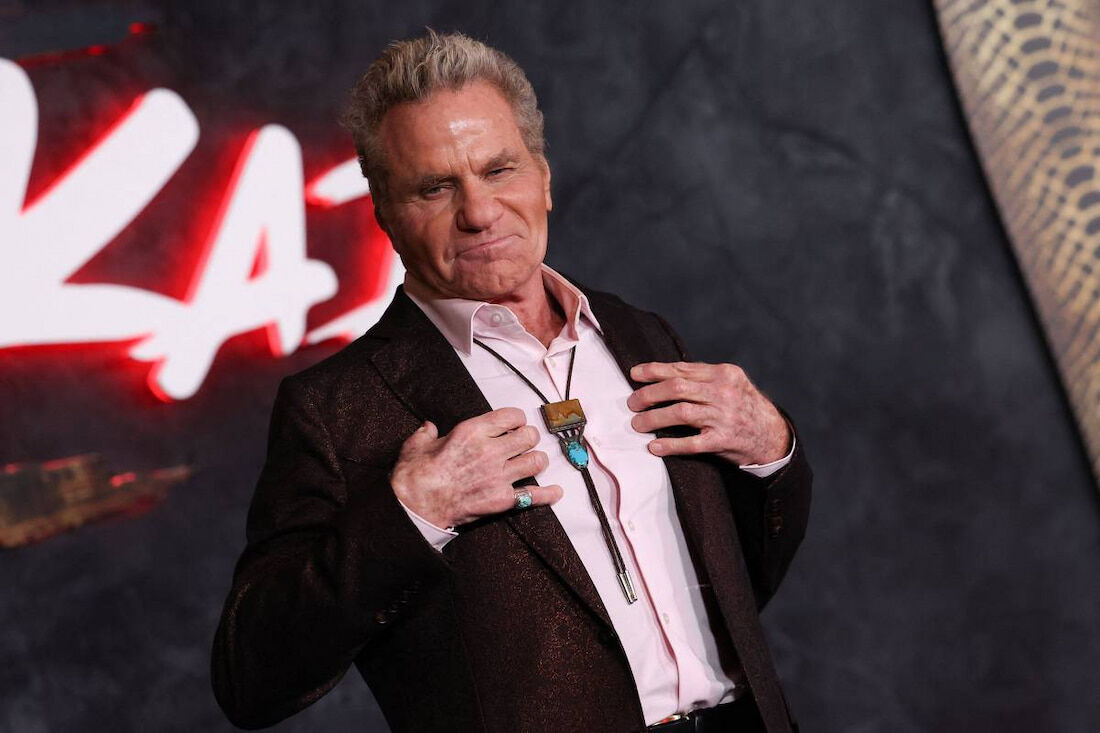 O ator americano Martin Kove 