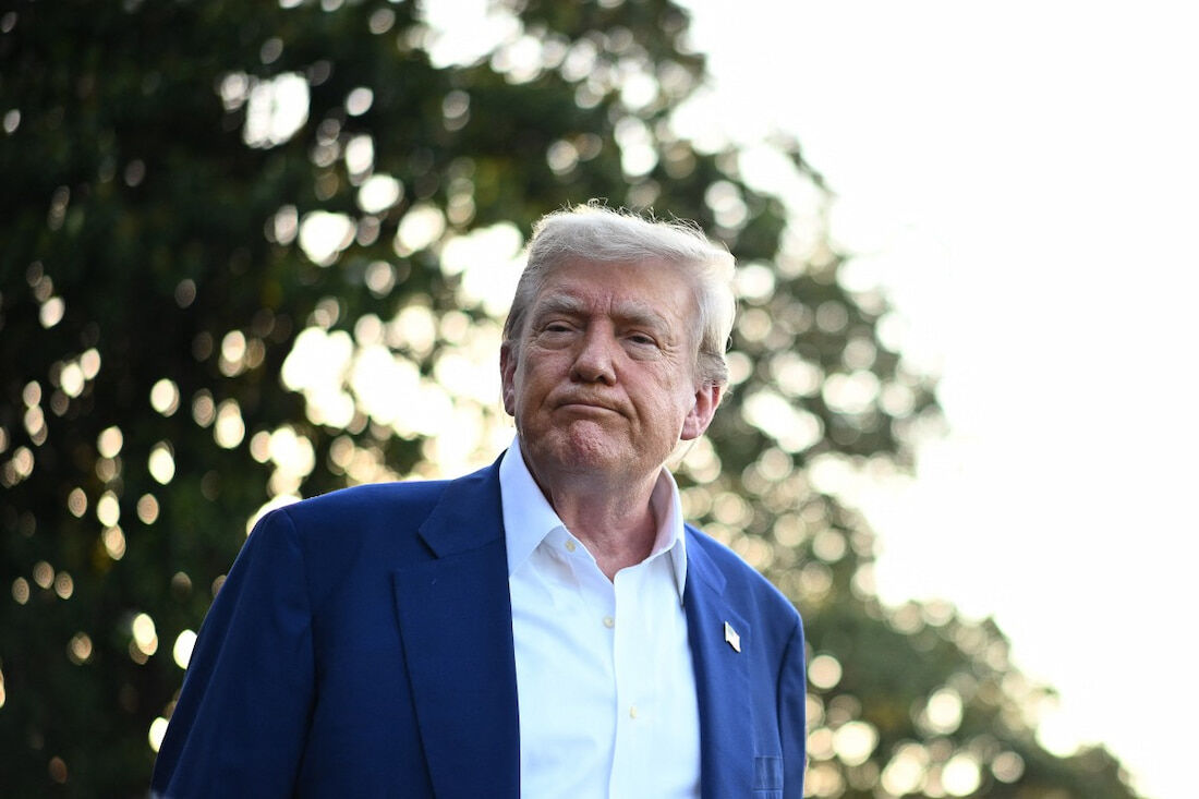 O presidente dos Estados Unidos, Donald Trump