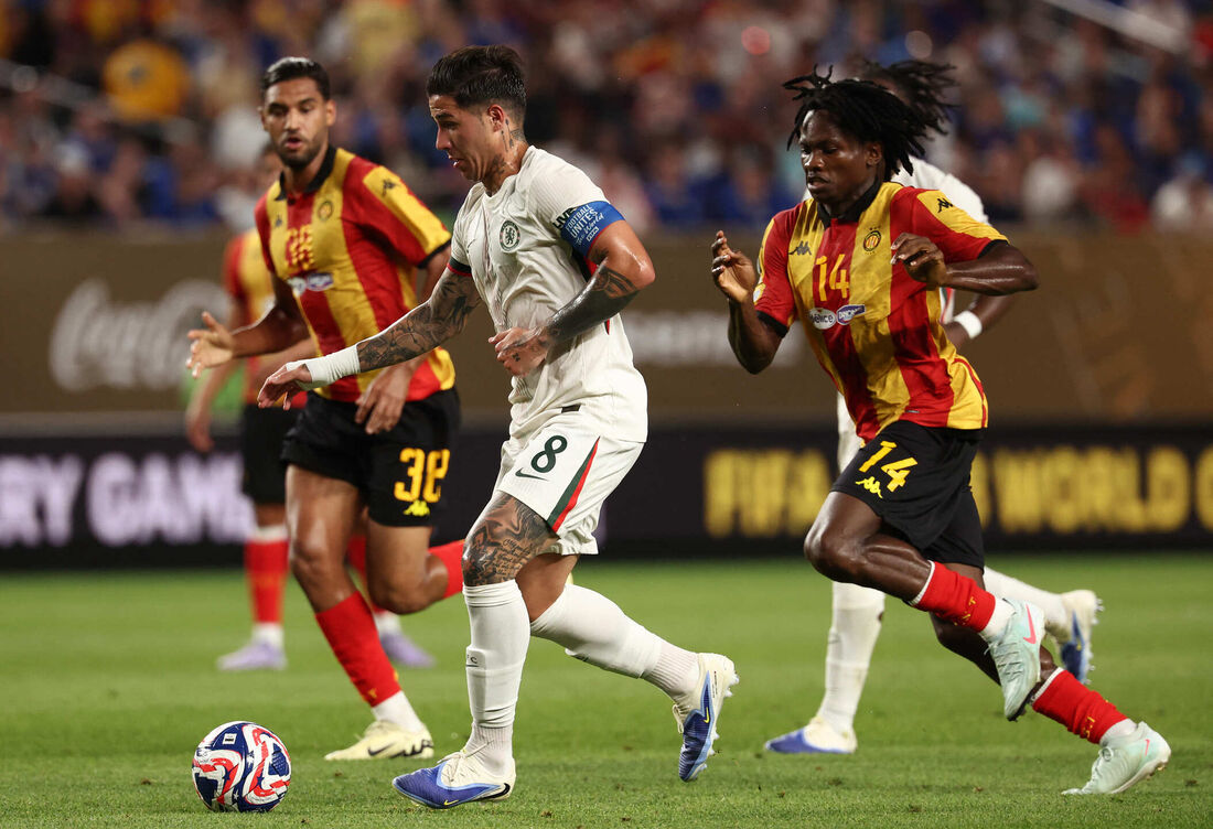 A qualidade técnica do Chelsea prevaleceu no duelo contra o Espérance pela Copa do Mundo de Clubes