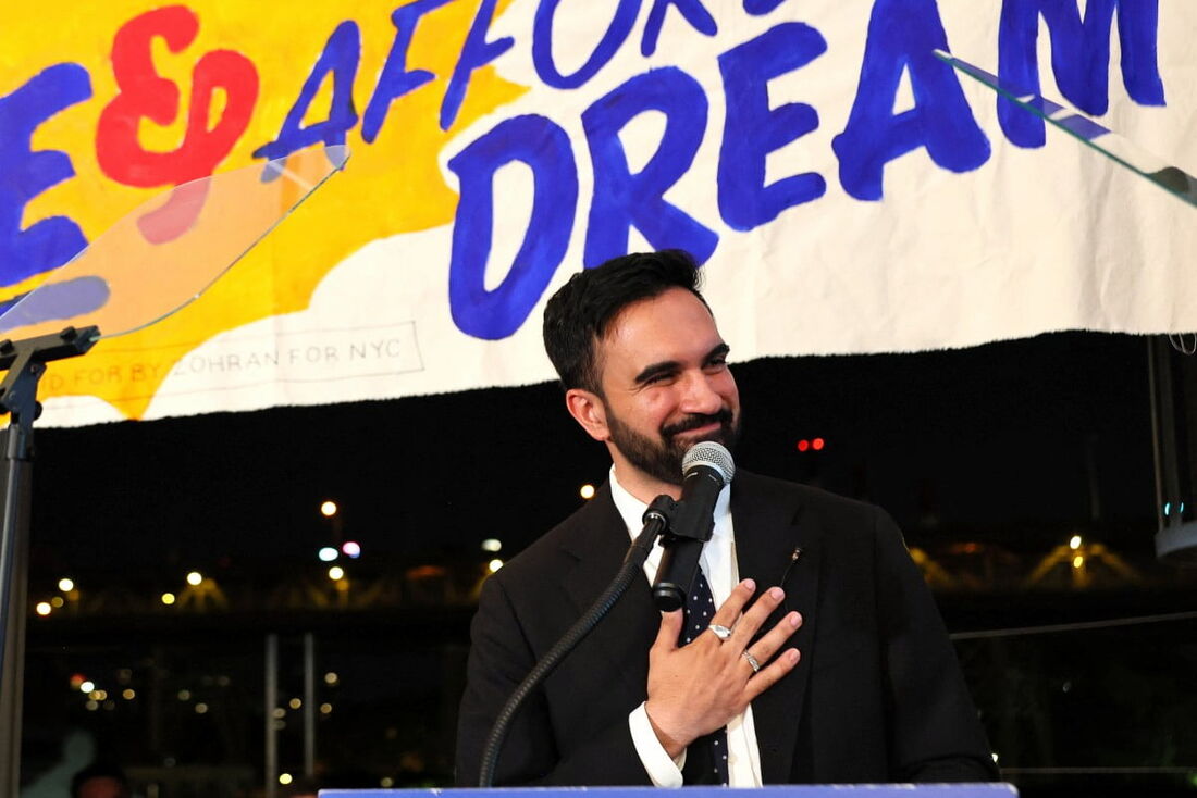 O prefeito eleito de Nova York, deputado estadual Zohran Mamdani (D-NY)