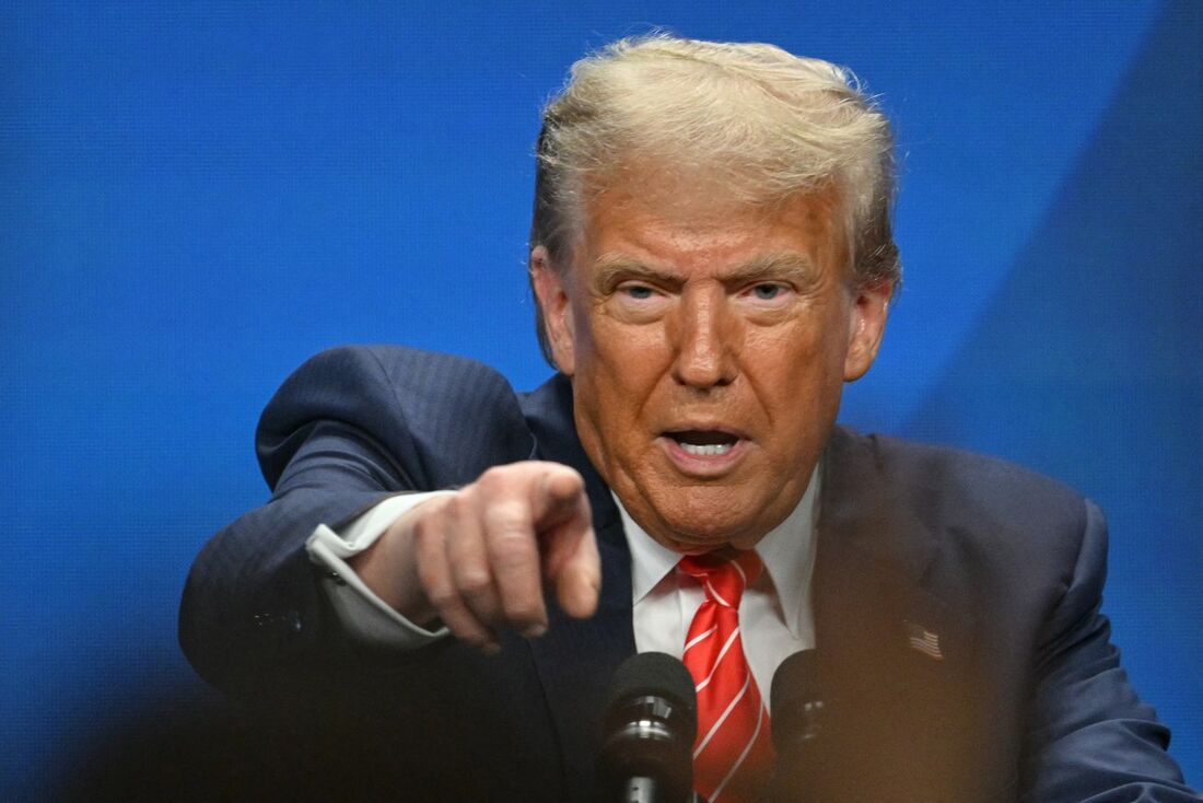 O presidente dos EUA, Donald Trump