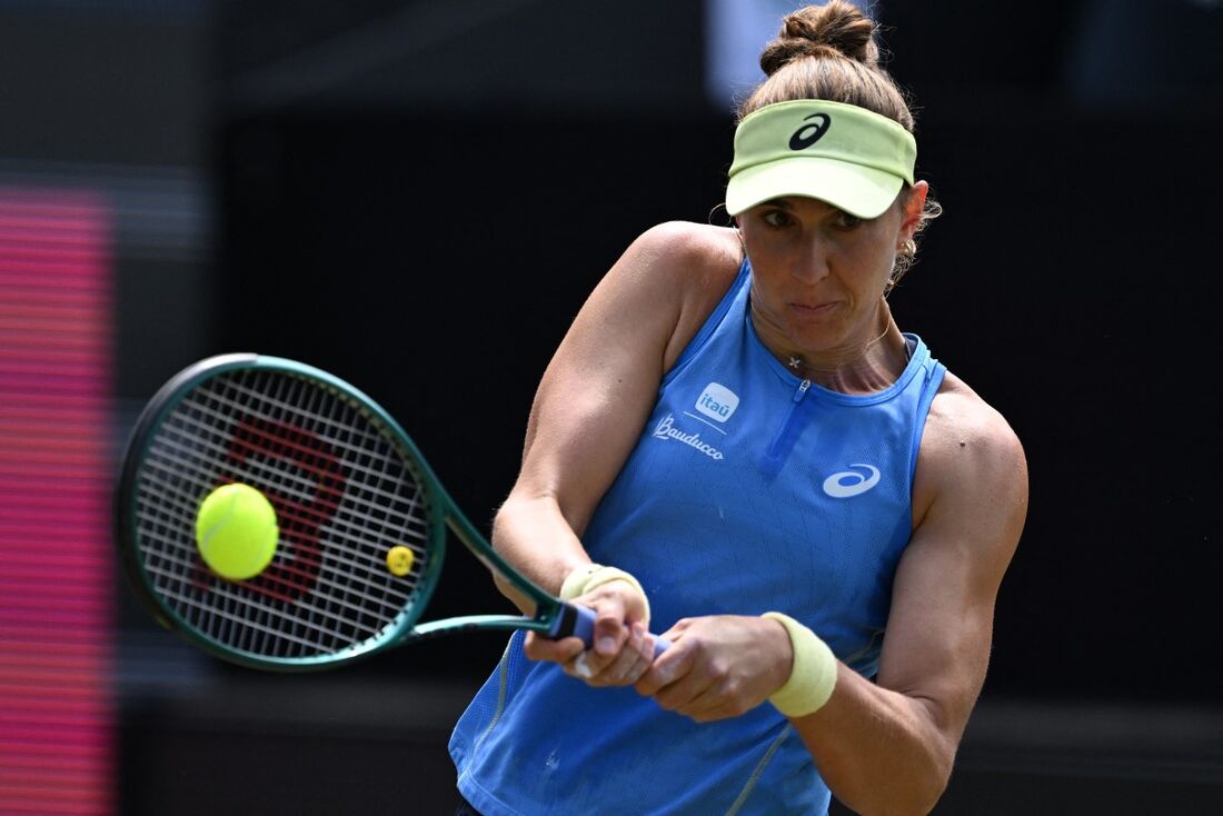 Beatriz Haddad Maia perdeu a partida contra Jasmine Paolini e foi eliminada nas quartas de final do WTA 500 de Bad Homburg