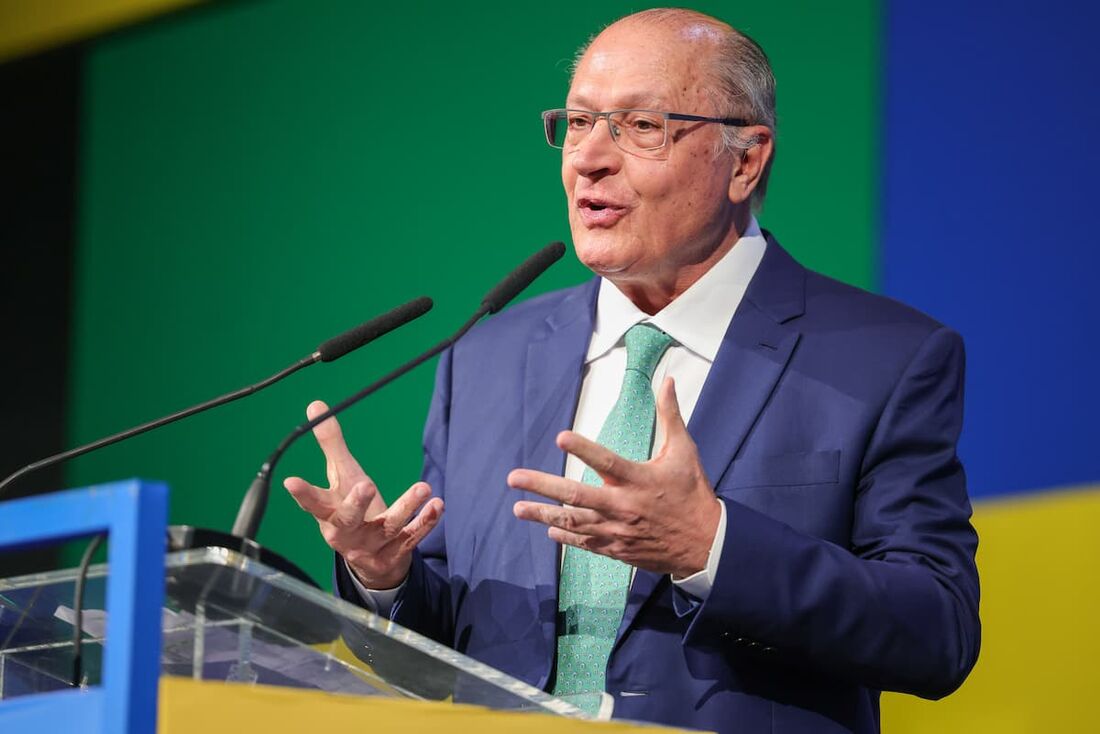 O vice presidente Geraldo Alckmin