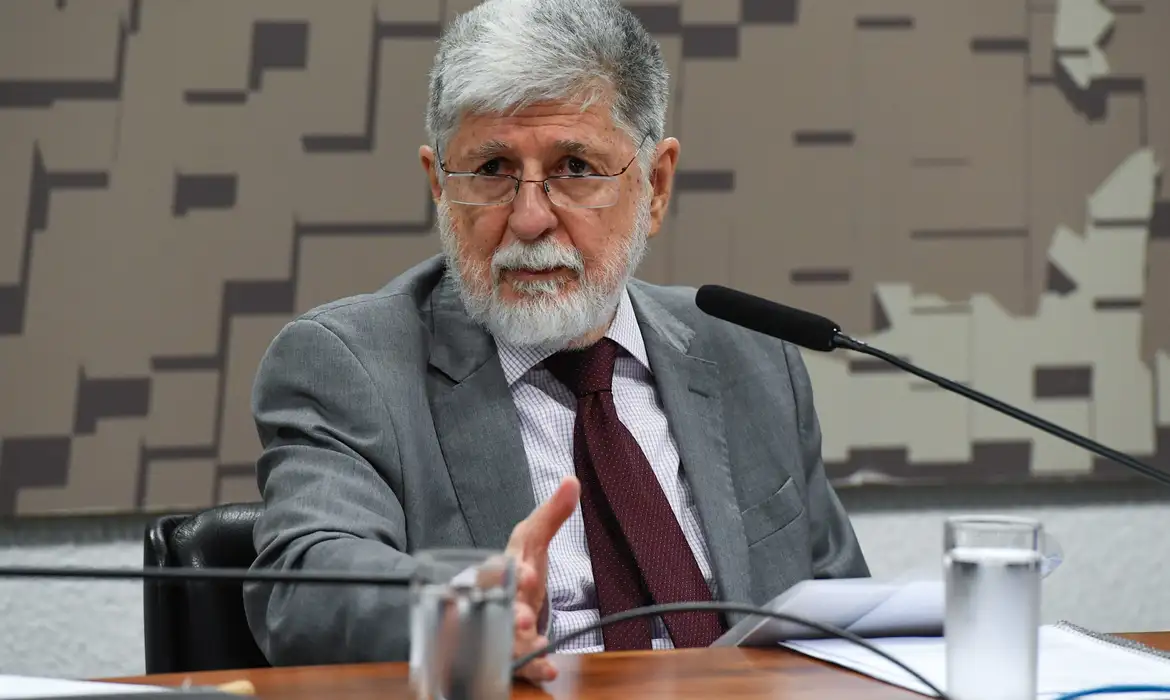 O assessor-chefe especial do presidente Luiz Inácio Lula da Silva, Celso Amorim