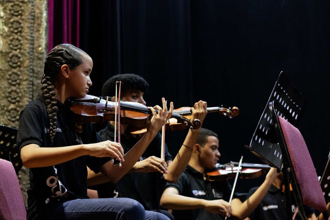 Orquestra Criança Cidadã fará duas apresentações ao longo desta semana, na quarta-feira (4) e quinta-feira (5), em duas unidades do Compaz Recife