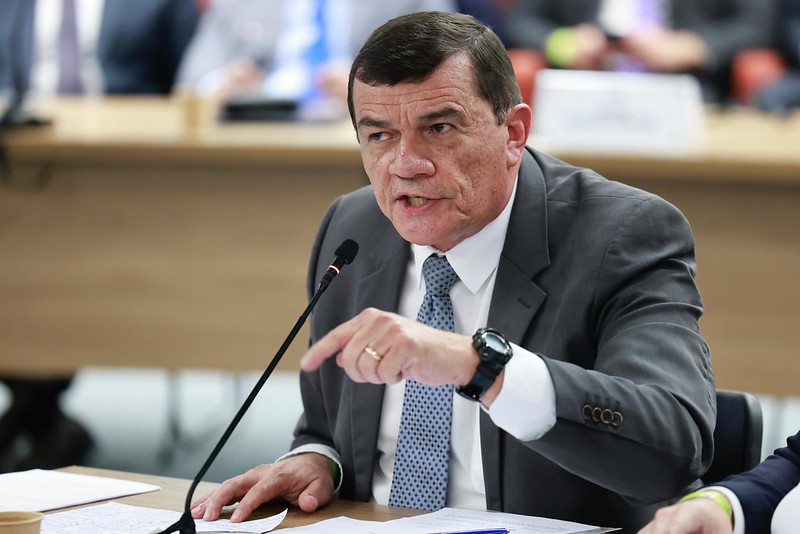Paulo Sérgio Nogueira, ex-ministro da Defesa do governo Bolsonaro, durante interrogatórios dos réus da Ação Penal (AP) 2668  