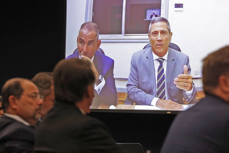 O ex-ministro Walter Braga Netto (Defesa e Casa Civil) é interrogado na Ação Penal (AP) 2668