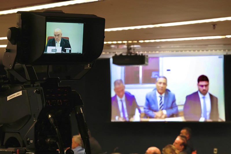 Ex-ministro da Defesa e da Casa Civil Walter Braga Netto em defesa no STF