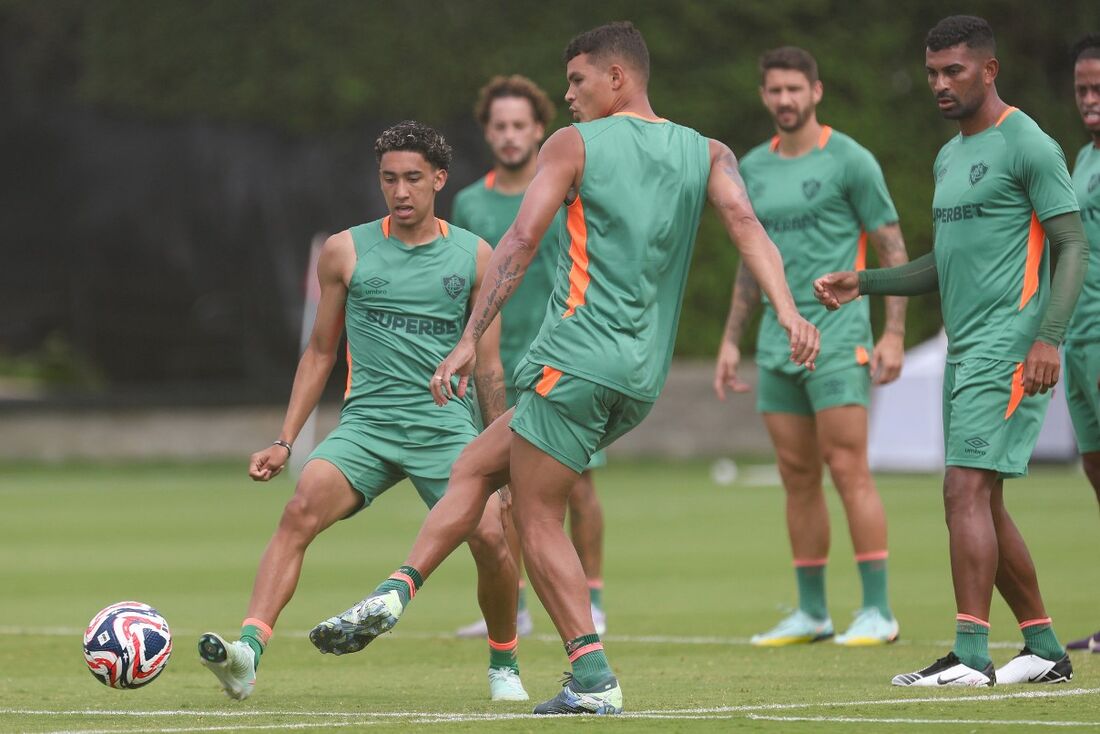 Treino do Fluminense para a Copa do Mundo de Clubes