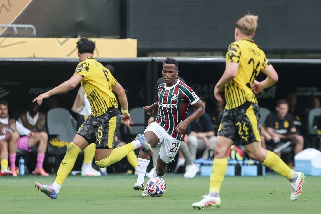 Lance de Fluminense x Borussia Dortmund