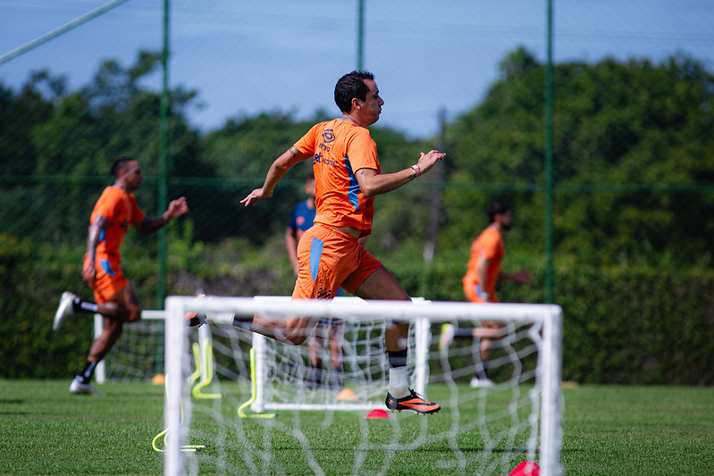 Pablo durante treino do Sport