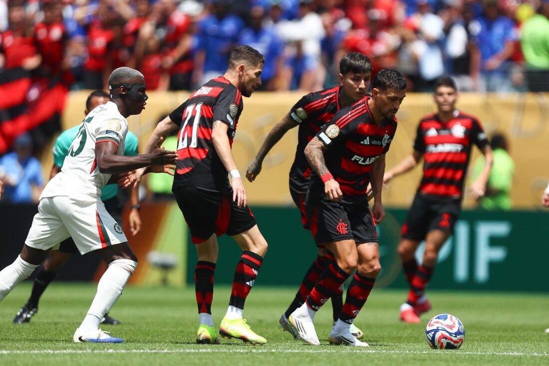 Flamengo venceu o Chelsea por 3x1