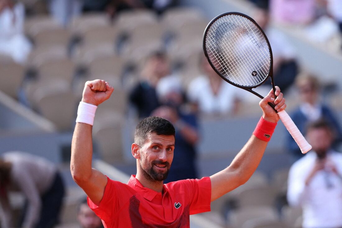 Novak Djokovic faturou sua 100ª vitória em Roland Garros